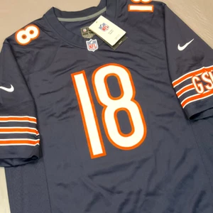New w/ Defect Nike Caleb Williams Chicago Bears NFL Game Jersey Men's Sz L $130 - Picture 1 of 15