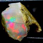 Äthiopischer Opal grob 17,40 Karat AAA 100 % natürliches Feuerspiel Opal grob 17X24X10mm