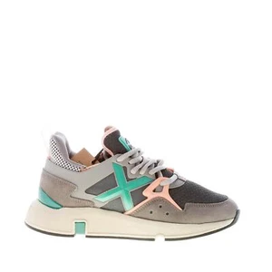 MUNICH damen schuhe Clik 34 sneaker grau suede und netzgewebe mehrfarbig - Bild 1 von 7