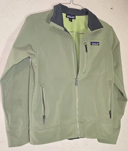 Patagonia SoftShell M's SideSend Jacket Mens X SMALL MINT GREEN MINT CONDITION - Picture 1 of 7