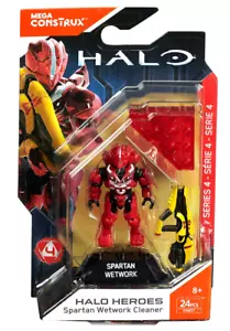 Mega Construx HALO - héroes - LIMPIADOR DE WETWORK SPARTAN - serie 4 - nuevo - Imagen 1 de 3