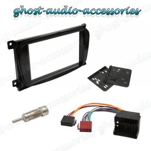 Double DIN Oval Black Facia Fascia for Ford Car Radio CD Stereo Fitting Kit - Picture 1 of 1