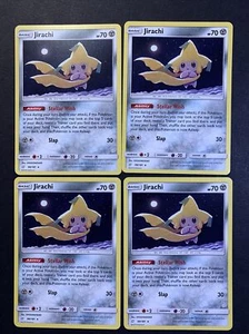 4x STELLAR WISH Jirachi 99/181 Non-Holo Rare Theme Deck Pokemon Team Up PLAYSET - Bild 1 von 1