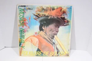VARIOUS - MUSICA NATIVA Y FOLKLORE DE BOLIVIA VOL 2 Lp RECORD LATIN RARE   - Picture 1 of 12