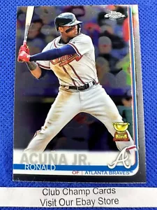 Ronald Acuña Topps 2019 #117 cromo All Star Rookie Cup Braves - Imagen 1 de 2