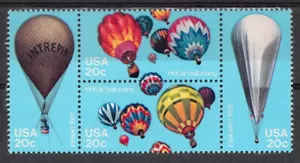 USA 1983 BALLOONS BLOCK OF 4 SCOTT 2035a MNH - Picture 1 of 1