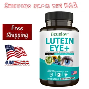 Lutein 40mg mit Zeaxanthin Supplements Pflege für die Augengesundheit 120 Kapseln - Bild 1 von 6