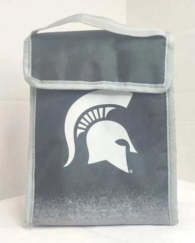 MICHIGAN STATE MSU NCAA FOREVER COLLECTIBLES INSULATED LUNCH SACK BAG Cover