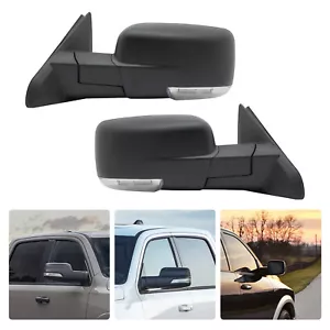 Rearview Mirror, Left&Right Rear Mirror, Rear Mirror for 2013-2019 Dodge Ram - Foto 1 di 19
