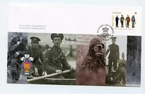 Canada FDC #2635 Princess of Wales Own Regiment Military 2013 73-6 - Picture 1 of 1