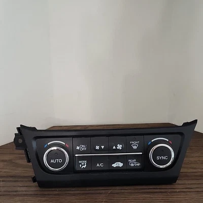 2013-2015 NEW ACURA ILX OE AC HEAT HVAC CLIMATE CONTROL IN DASH PANEL 79600TX8H4 - Image 1 of 4