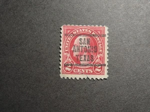 Scott #554    US 1923 Washington Postage Stamp    Texas  Precancel - Picture 1 of 1