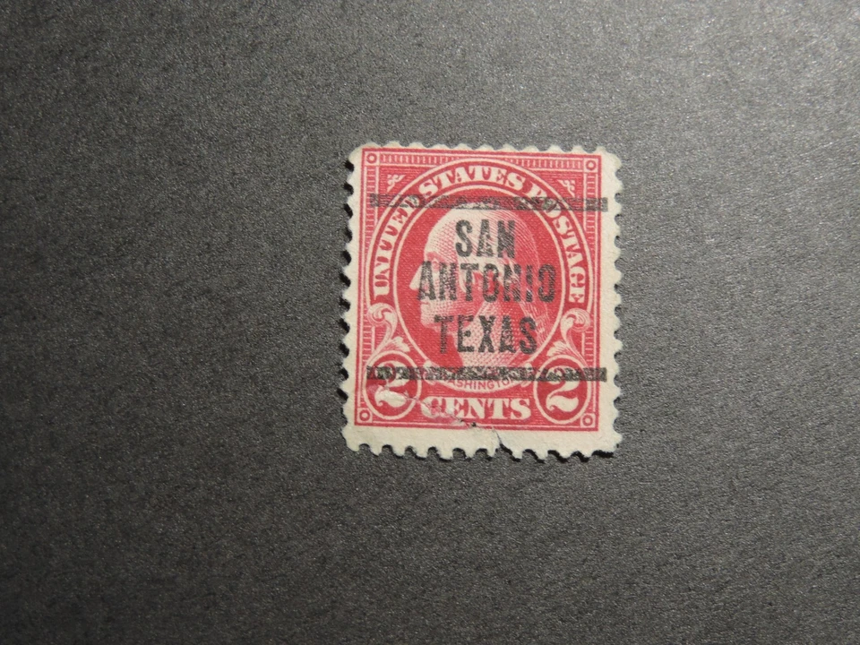 Scott #554    US 1923 Washington Postage Stamp    Texas  Precancel - Image 1 of 1