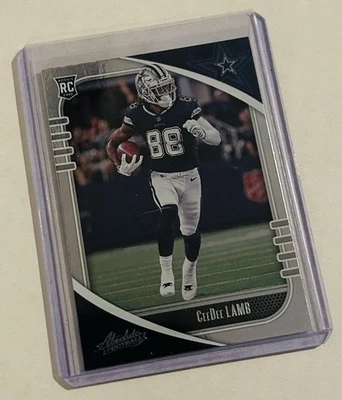 2020 Panini Absolute - Rookie CeeDee Lamb #115 (RC) - Image 1 of 3