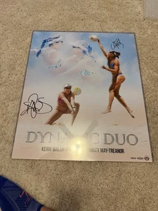 Olympian Champions Dynamic Duo Jennings/Walsh Auto 20x24 95/100 foto - Foto 1 di 8