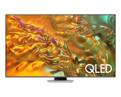 TV 65" SAMSUNG QE65Q80DAT QLED 4K ULTRA HD SMART WIFI HDMI ECLIPSE SILVER NO 8K - Immagine 1 di 4