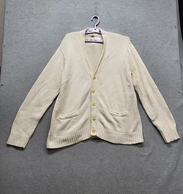 Cárdigan DE COLECCIÓN Denim & Supply Ralph Lauren Hombre M Beige Botón Manga Larga Foto 1 de 4