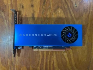 AMD Radeon Pro WX 3100 4GB GDDR5 Workstation Graphics Card – Used - Picture 1 of 6