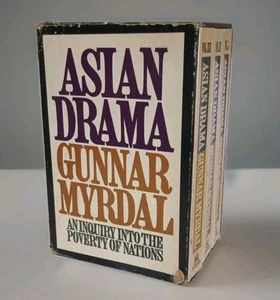 Asian Drama: An Inquiry Into Poverty of Nations. Gunnar Myrdal Vol. 1-3 1stPrint - Picture 1 of 24
