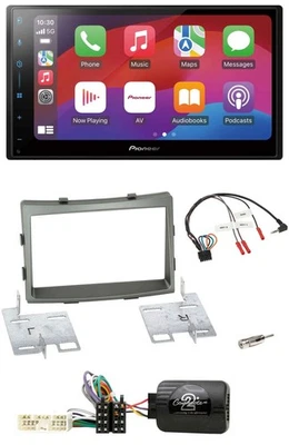 Pioneer DAB USB Lenkrad Bluetooth 2DIN Autoradio für SSangYong Rodius ab 2013 - Bild 1 von 4