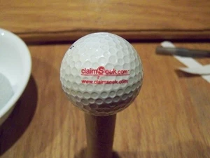 CLAIM SEEK .COM  WWW.CLAIMSEEK.COM    LOGO GOLF  BALL WILSON - Picture 1 of 1