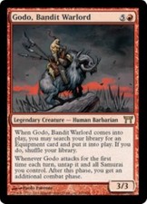 ^MTG Champions of Kamigawa - Godo, Bandit Warlord NM