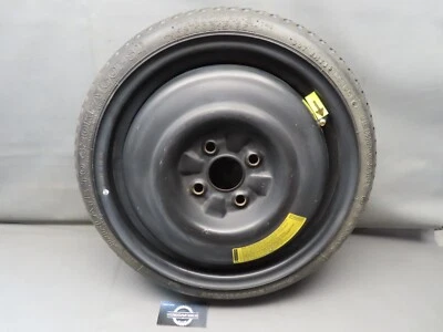 1990-2000 MAZDA MIATA SPARE TIRE WHEEL DONUT RIM BLACK 15" #3 - Image 1 of 4