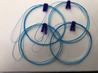 NUEVO 4 líderes de cuerda Shimano Hollow Ace y 60 lb Jinkai Mono 3,5 m Foto 1 de 4