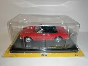 FIAT 124 SPORT SPIDER 1400 1967 QUATTRORUOTE SCALA 1/24 - Foto 1 di 1