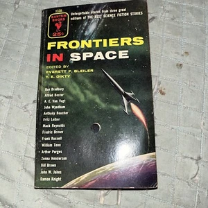 FRONTIERS IN SPACE Bradbury / Bester BANTAM 3rd PRINTING Science Fiction - Bild 1 von 8
