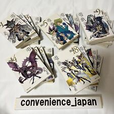 YuGiOh 1-22 Manga Comics Complete Set Paper Book Edition Language Japanese Used