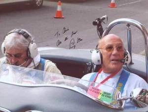 Stirling Moss - Fórmula 1 - Foto firmada - Certificado de autenticidad (26222) - Imagen 1 de 1