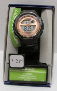 RELOJ CASIO LAP MEMORY 60 DAMAS PANTALLA LCD CUARZO - Imagen 1 de 7