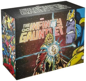 The Infinity Gauntlet Box Set Slipcase 12 HC hardcovers complete with poster new - Imagen 1 de 5