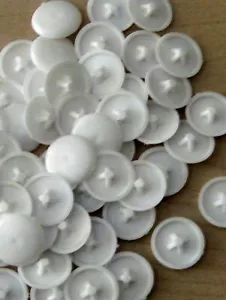 24 x POZI SCREW COVER CAP/ FOR POZI SCREW WHITE/FITS MOST 6-10 SCREWHead Fixing - Picture 1 of 3