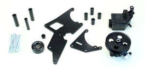 LS swap Alternator and Power Steering Bracket set with pump - Long length - Picture 1 of 2