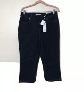 Damen Lane Bryant Mid-Rise Super Stretch Skinny Pedal Crop Jeans. Größe 12 - Bild 1 von 7