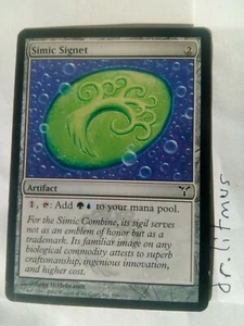 1x Simic Signet Dissension MTG Great Condition - Picture 1 of 2