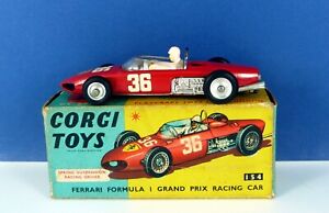 CORGI TOYS 154 FERRARI FORMULA 1 GRAND PRIX RACING CAR ( BOXED