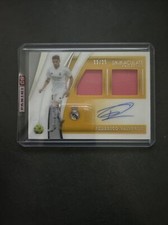 2021 Immaculate Federico Valverde Dual Patch Autographs 9/25 Real Madrid