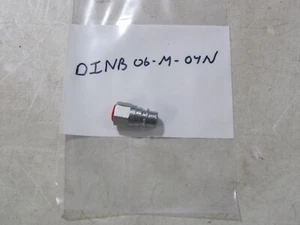 Holmbury DINB06-M-04N Male Quick Connect Coupler 1/4" NPTF THREADS - Picture 1 of 3
