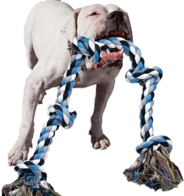 Dog Rope Toys Large 36" XXL Rope Toy for Large Dogs Teeth Cleaning Tug of War AU - Image 1 of 4