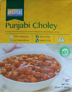 10 Punjabi Choley 280g original Indien Fertiggericht schnelle Küche VEGAN - Bild 1 von 3