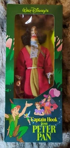 VTG Walt Disney Captain Hook Peter Pan Doll Vintage SEARS Exclusive New NIB - Picture 1 of 3