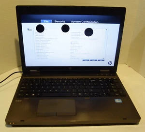 HP ProBook 6570b (Intel Core i5 3rd Gen 2.60GHz 4GB NO HDD)  CRACKED - Picture 1 of 9
