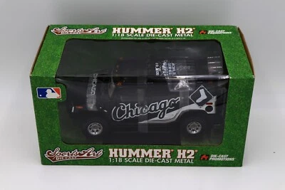Ertl Sportsart Chicago White Sox 2005 World Series Hummer H2 1:18 Die-Cast Boxed - Image 1 of 4