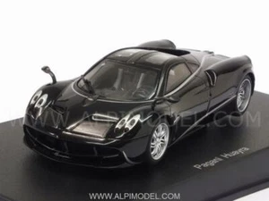 Pagani Huayra 2012 Black w/Silver Stripres 1:43 AUTOART 58209 - Foto 1 di 1