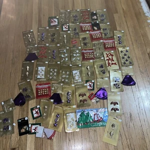 Huge Lot Christmas Collection Mini Tree Ornaments  Miniature Doll house - Picture 1 of 9