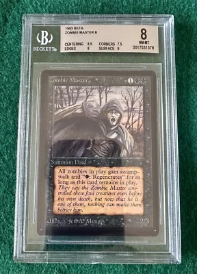 Zombie Master - BETA - MTG - BGS 8. NM-MT. Great Card. More MTG In My Store. - Image 1 of 2
