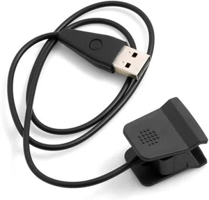 Kabel ładujący System-S USB do Fitbit Alta HR V2 65763028, czarny, 53 cm - Zdjęcie 1 z 3